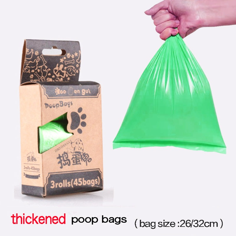 LED Pet Waste Bag Dispenser mit Light Capsule Dog Toilet Picker Haustiere liefert tragbare Garbage Bags Organizer
