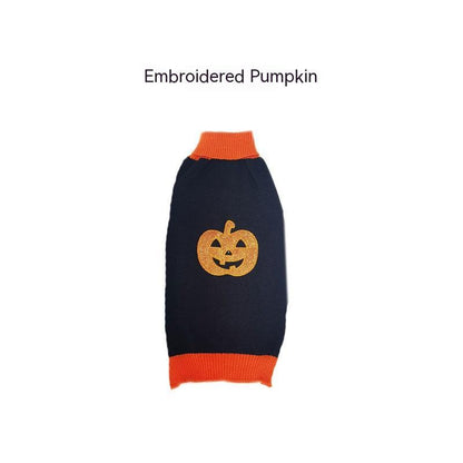 Halloween Hunde Pullover Haustier Kostüm Teddy Warm Freizeit Pullover Cosplay Kleidung für Hunde Haustiere Outfits
