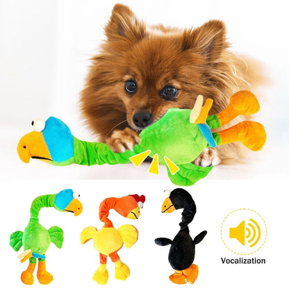 Haustiere Hundespielzeug Schreiendes Huhn Sound Spielzeug Welpe Bissfestes Kauspielzeug Interaktives Quietschendes Hundespielzeug Welpe