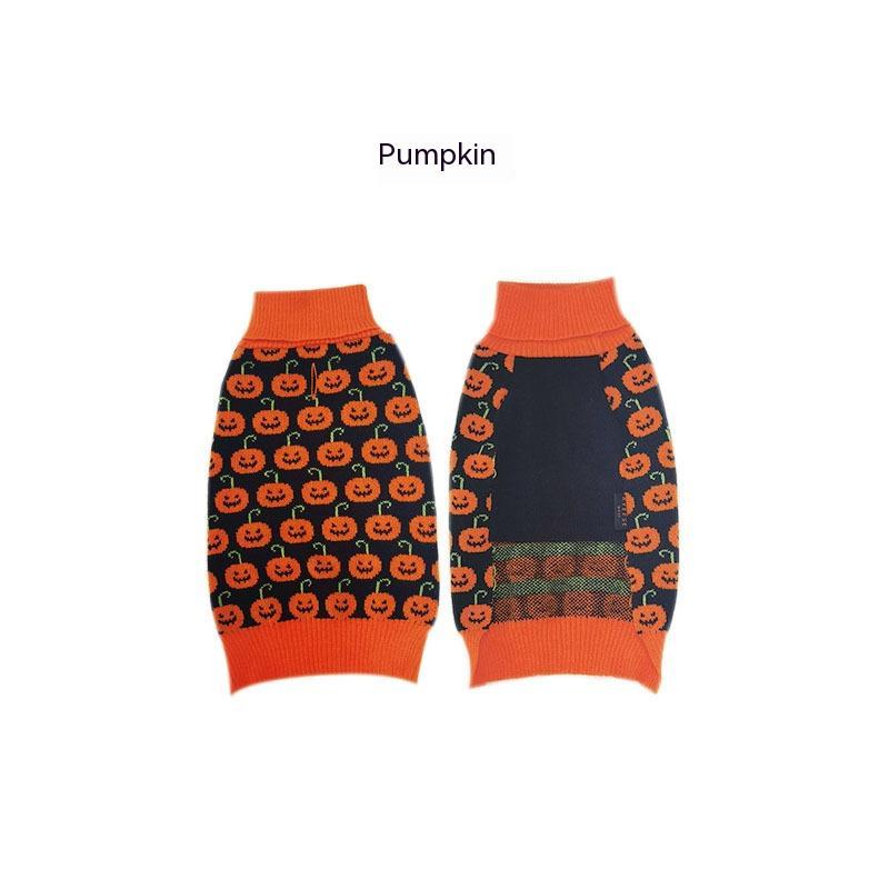 Halloween Hunde Pullover Haustier Kostüm Teddy Warm Freizeit Pullover Cosplay Kleidung für Hunde Haustiere Outfits
