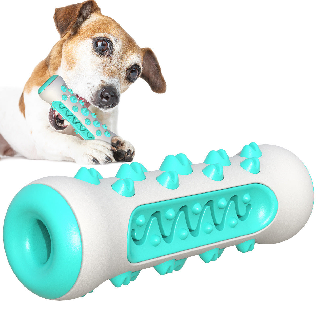 Brosse à dents pour chien, jouet à mâcher, bâton de nettoyage des dents pour chiot, dents en caoutchouc naturel, jouet molaire pour chiens et animaux de compagnie