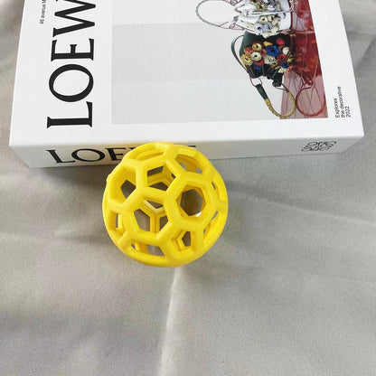 Jouet de balle à mâcher pour chien TPR animaux de compagnie jouet d'entraînement interactif pour petits grands chiens nettoyage des dents accessoires molaires jouet de balle pour animaux de compagnie en plein air