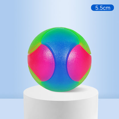 Balle interactive, lumineuse et élastique pour petit chien