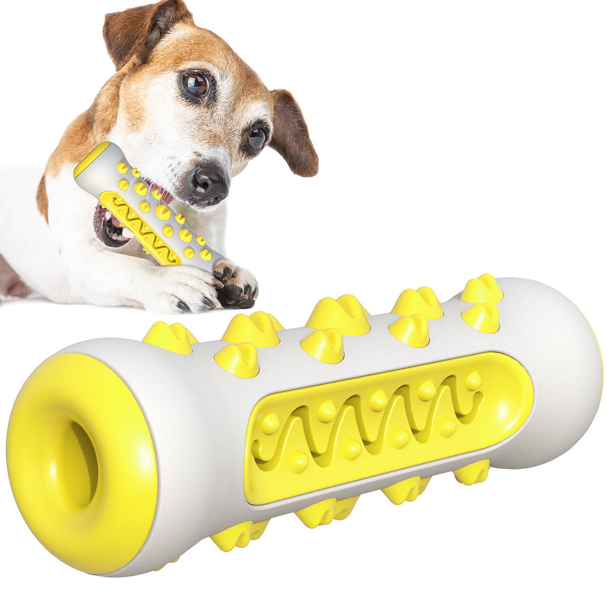 Brosse à dents pour chien, jouet à mâcher, bâton de nettoyage des dents pour chiot, dents en caoutchouc naturel, jouet molaire pour chiens et animaux de compagnie