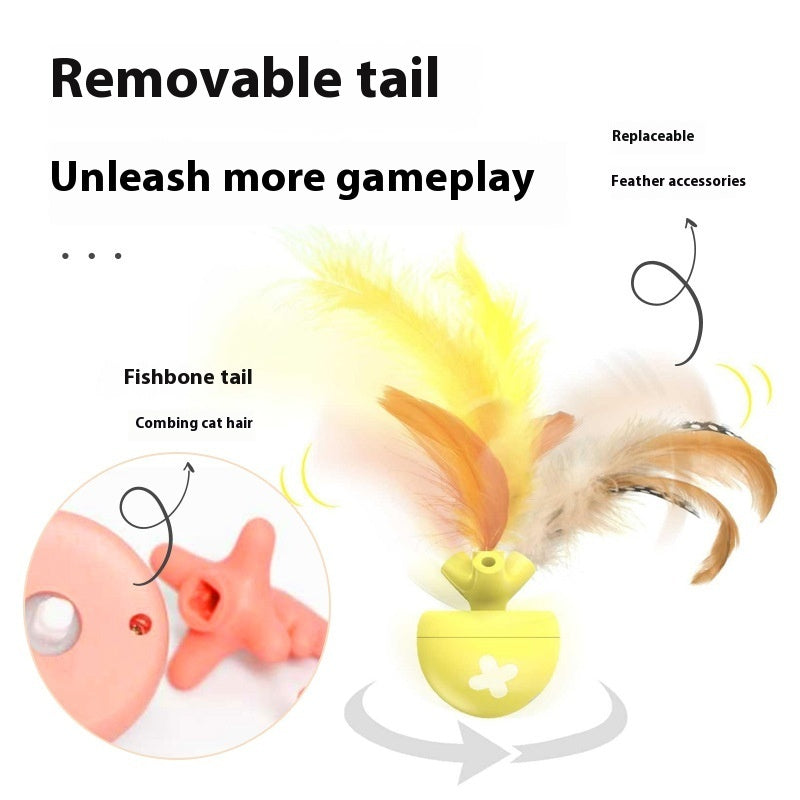 Haustiere Katzenspielzeug Fishbone Rolling Ball