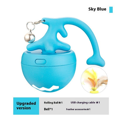 Haustiere Katzenspielzeug Fishbone Rolling Ball